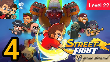 street fight android gameplay walkthrough level 22 | l game channel | android & ios gameplay