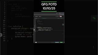 ZigZag Tree Traversal | GFG POTD | 10/10/2025 #coding #gfg #potd #java