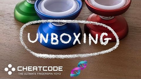 Unboxing the new CheatCode DNA Yoyo from Brandon Vu x Jeffrey Pang