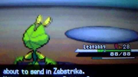 Pokemon Black mono bug type run part 12 Elesa