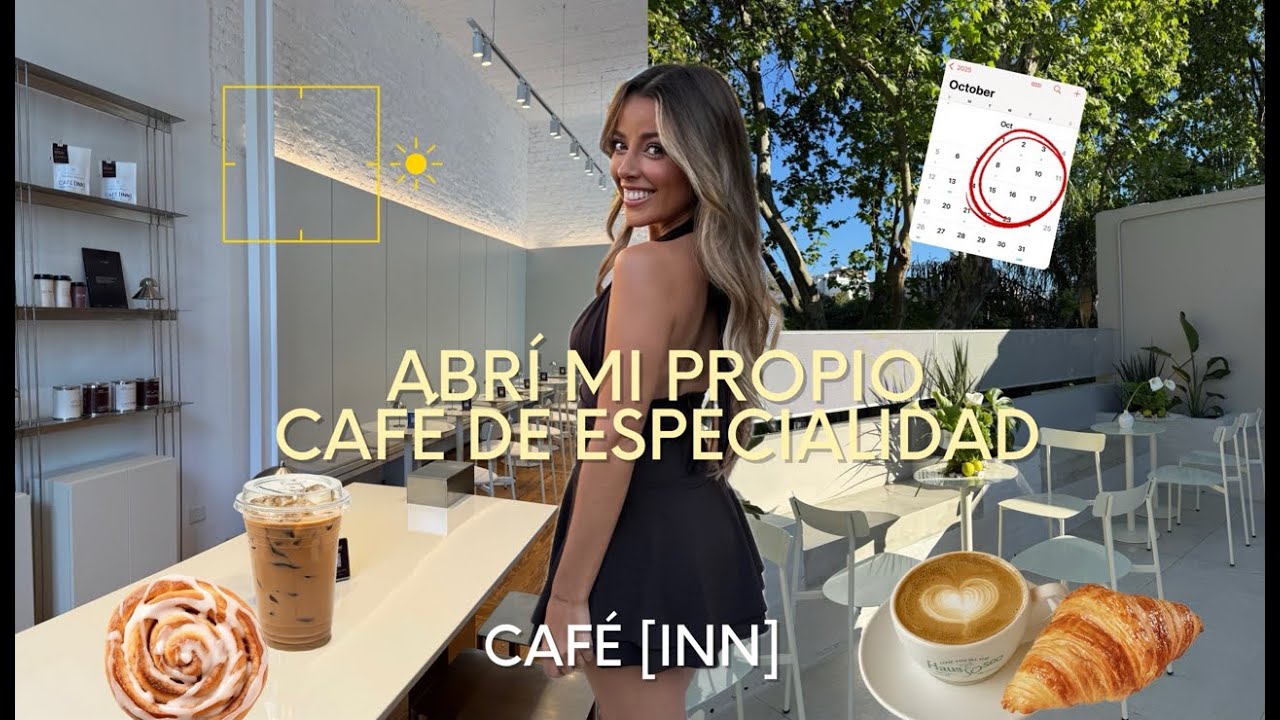 Abrí mi Cafetería de especialidad CAFE [INN] , Te cuento (y muestro) todo el proceso!
