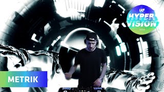 Metrik DJ Set - visuals by Rebel Overlay (UKF On Air: Hyper Vision)