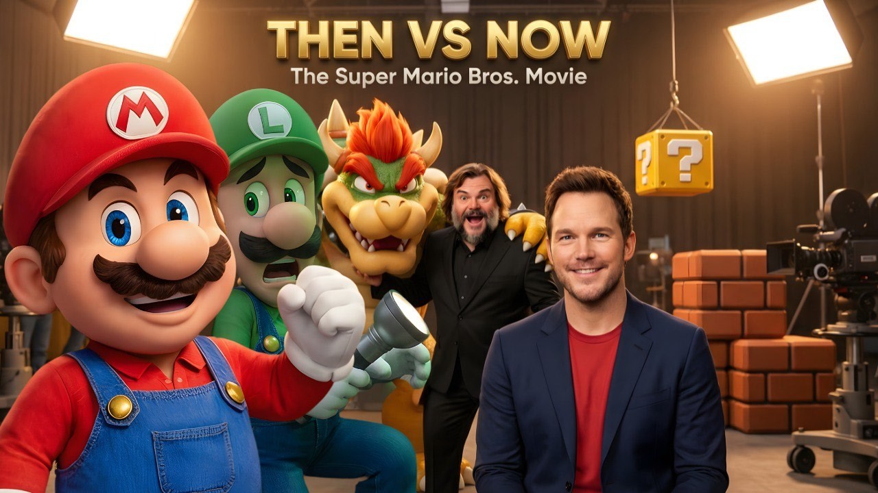 Super Mario Bros Movie Characters Meet Their Voice Actors — Then vs Now 2026