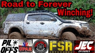 Road to Forever Winching with Team FSR Team Giba Ford Raptor FJ CRUISER PATROL DELOBYO DMAX