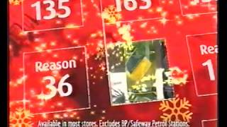 Morrisons advent calendar wine Christmas 2004 TV advert reason 47