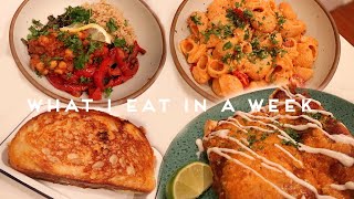 WHAT I EAT IN A WEEK VEGAN | Eating My Feelings #010