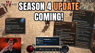 New Season 4 Diablo Update Coming - Uniques & Spark Droprates FIXED?