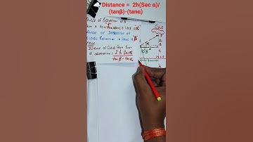☁️I - Prove Cloud Distance = 2h(Sec α)/(tanβ)-(tanα), Alpha, Beta is Angle of elevation & depression