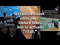 seventeen tiktok edits that looked fake, but is actually 