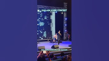 Thumbnail of JANNA JOGI DE DAL LIVE CONCERT SONG BY KAILASH KHER #kailashkher #javedali #indianconcert #LOVE #sad