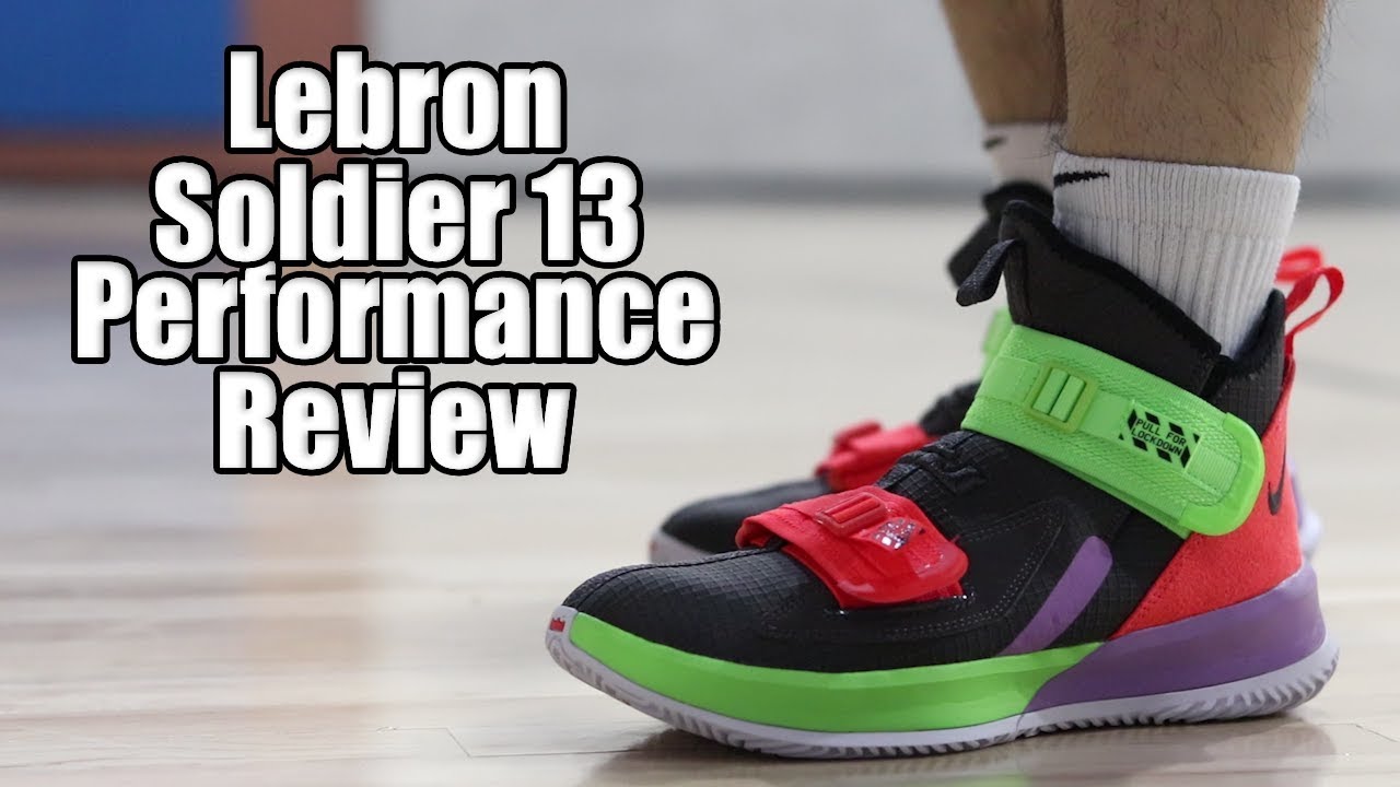 lebron soldier 13 performance review