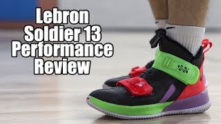 nike lebron soldier 13 review