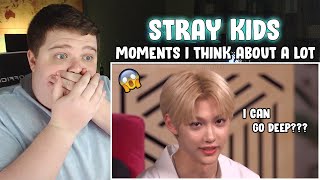 stray kids moments i think about a lot | FELIX CAN GO DEEP? (FIRST REACTION)