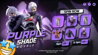 Purple Shade Bundle return || New events in free fire || Upcoming events in FF || SPECIAL VIDEO ||