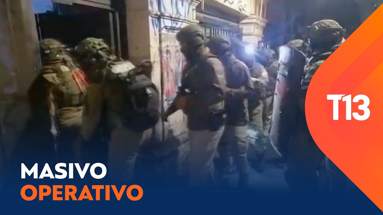 Masivo operativo contra migración ilegal en La Vega