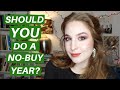 SHOULD YOU DO A NO-BUY? MY EXPERIENCE AND ADVICE | Hannah Louise Poston | MY NO-BUY YEAR