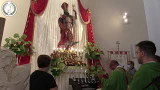 TRANI - Dedicazione nuova Sacra immagine di SAN MAGNO Vescovo e Martire