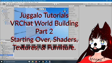 Juggalo Tutorials: VRChat Beginner World Building Part 2 (Rebuilding, Shaders, Textures, Furniture)