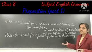 Preposition (part 1)