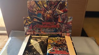 Digimon Card Game World Convergence Box Opening