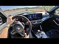 2024 BMW M3 CS - POV Track Driving Impressions (BMW Performance Center)