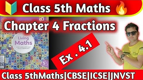 Class 5 Maths Chapter  4 Fractions |Exercise 4.1|Class 5th Maths Ratna Sagar|hpsgurugram |hps