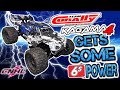 Team Corally Kagama 4 Brushless 4S Basher Truck RTR RC Car Pulls out an awesome performance.