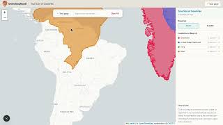 True Size of Countries — See Real Sizes Without Map Distortion- Free Online Map Tools screenshot 3