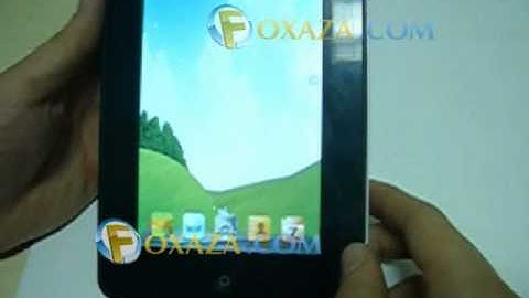 TabX 170 Android 2.2 DDR3 256 HDD 2-4 GB Tablet.avi