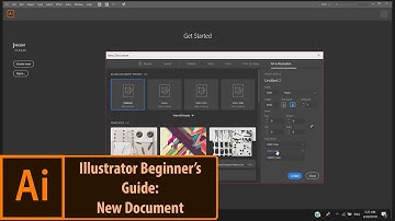 How to create a new art document in Adobe Illustrator CC