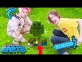 Nasz pierwszy raz w MINECRAFT EARTH! | PIERWSZY DUNGEON i SPOTKANIE Z WIDZAMI!