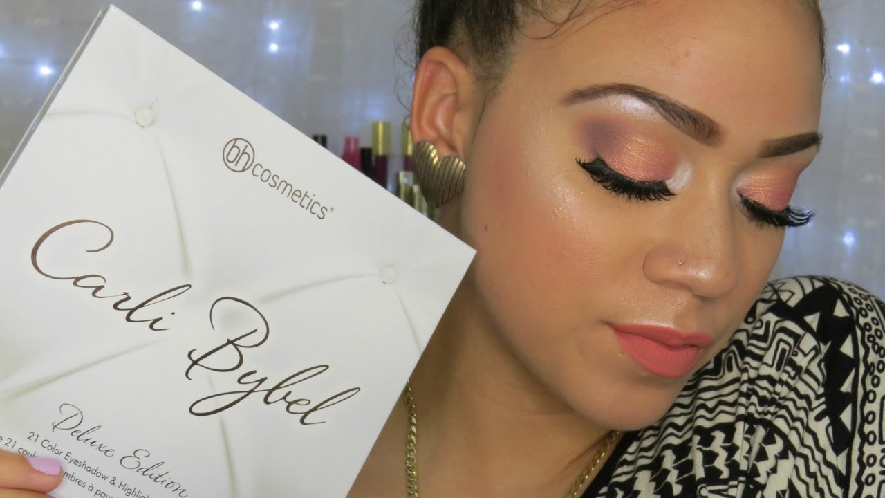 NEW CARLI BYBEL DELUXE PALETTE Tutorial YouTube