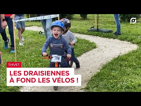 Thivet : les draisiennes à fond les vélos ! 