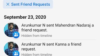 How To See Sent Friend Requests On Facebook Mobile App - Cancel/Delete All Friend Request screenshot 2