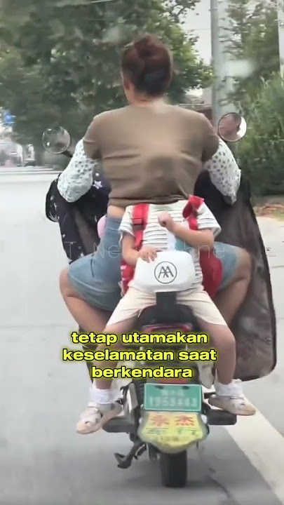 LUCU!! AKSI PENGENDARA MOTOR BONCENG ANAKNYA #lucu #unik #sepeda #motor #shorts #fyp #viral #pov