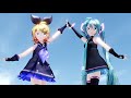 【MMD】初音ミク&鏡音リン「Promise」【4K】