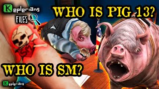 WHO IS PIG 13? 🐖 MR MEAT SM TATTOO MEANING ♥ Keplerians FILES 🔍