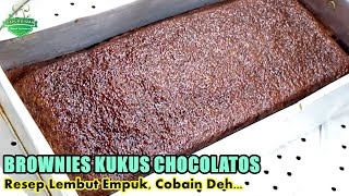 Brownies Kukus Choco Marble Cuma 2 Telur Lembut dan Nyoklat banget