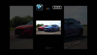 BMW m4 💀vs Audi🥵 smooth drag race#shortsvideo #automobile #edit #bmw #audi #caredit#shortfeed#phonk