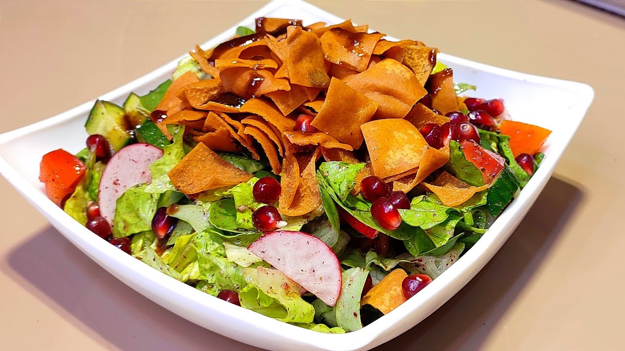 ليش الفتوش السوري طبق رئيسي على سفرة رمضان !؟