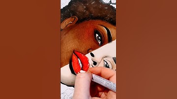 How to COLOR SKIN with Winsor&Newton Promarkers ! #shorts #drawingtutorial #howtodraw