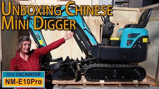 Unboxing Chinese Mini Excavator | Nuoman from Alibaba