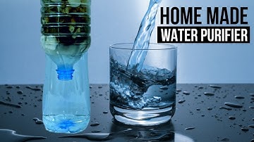Filter water using activated charcoal sand and Grave l Make your own water filter
