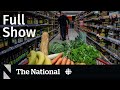 Cbc news the national  grocery competition olivia chows big plans lewis capaldi diagnosis