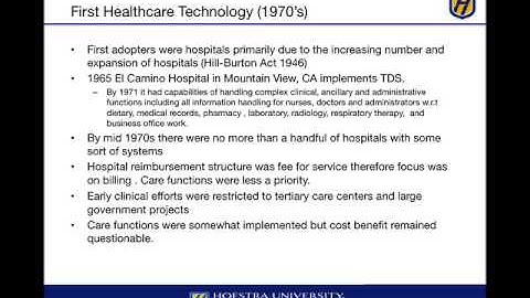 Module 2 - Healthcare Information Technology