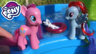 MY LITTLE PONY POOL PARTY! Ep. 19 | Mommy Etc