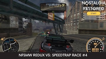 NFSMW Redux V3: Seaside & Fisher (Speedtrap Race #4)