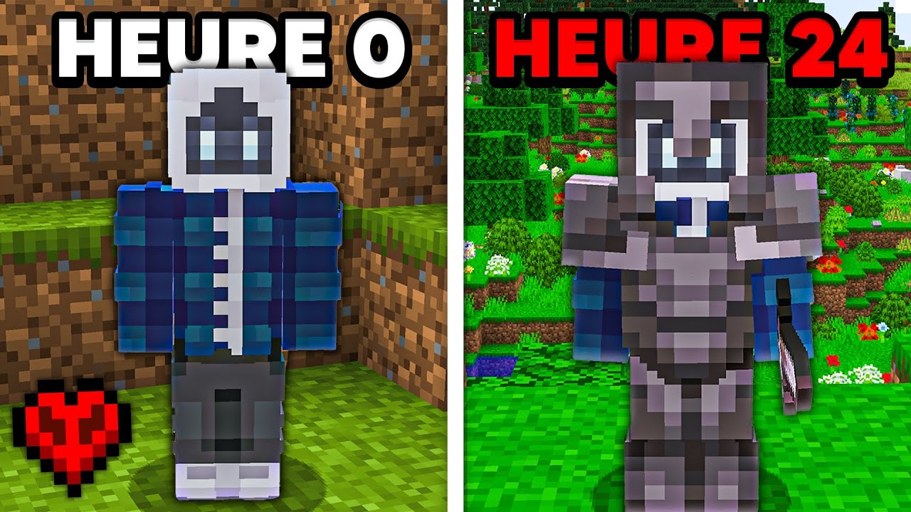 J'ai Fait le MEILLEUR Départ sur Minecraft HARDCORE !