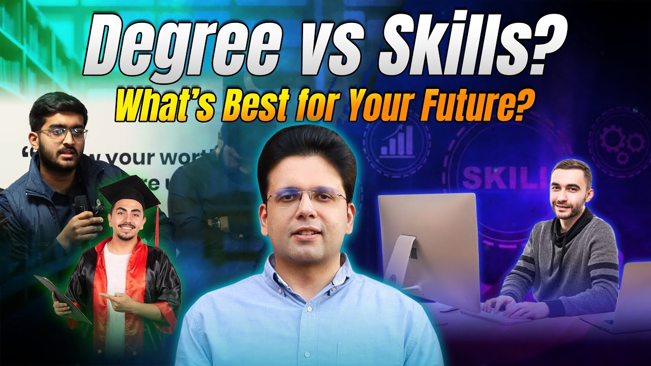 Should I Proceed with a Degree or Just Learn Skills? Saqib Azhar at Enablers