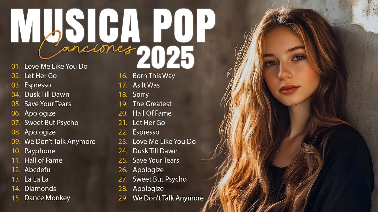 Músicas Pop em Inglês Mais Tocadas 2025 🟢 Top 100 Músicas Acústicas Pop Internacionais 2025